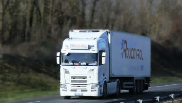 Photo camion route Transports Roucayrol